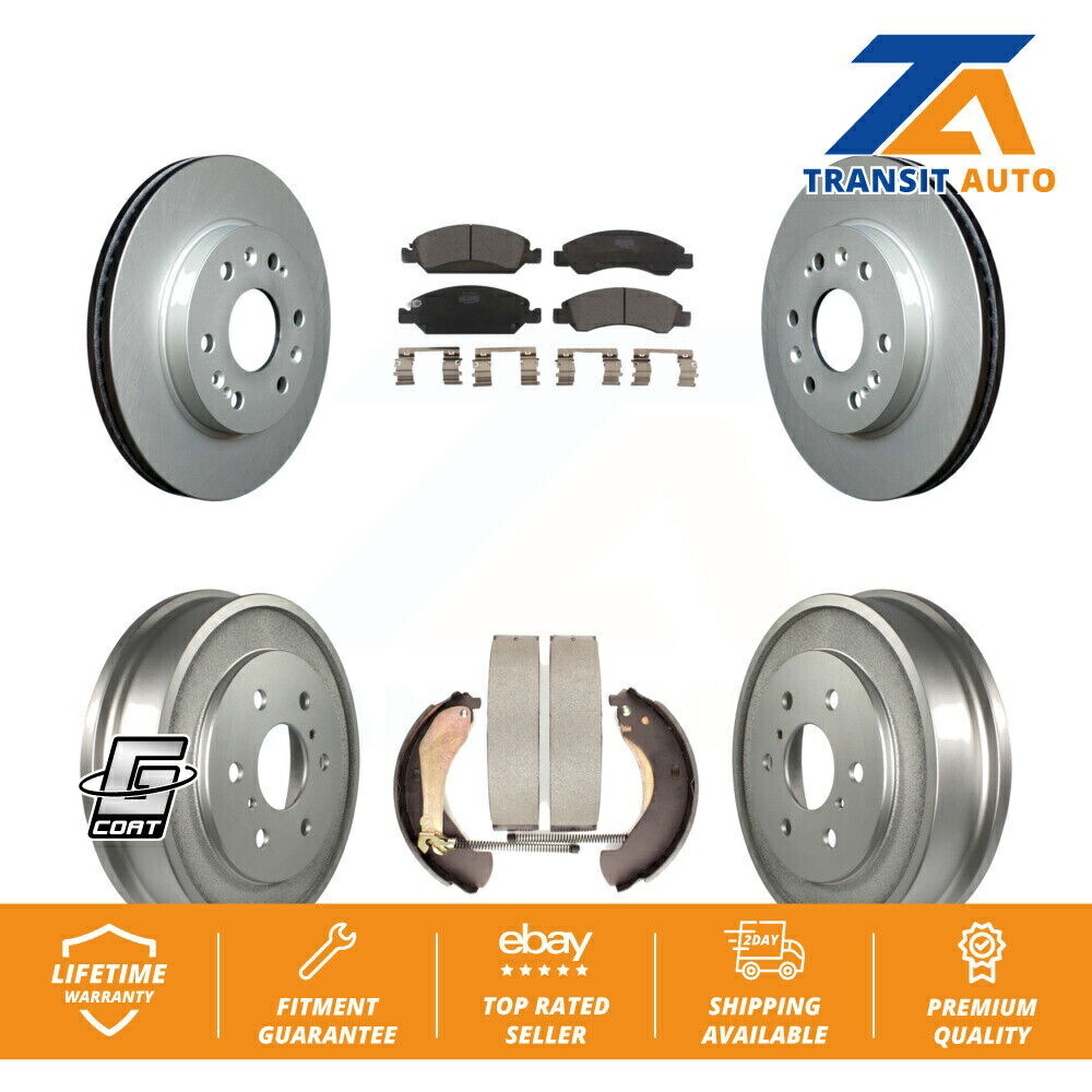 【楽天市場】brake disc rotor シボレーシルバラード1500用のフロントリアコーティングブレーキローターセラミックパッドドラム