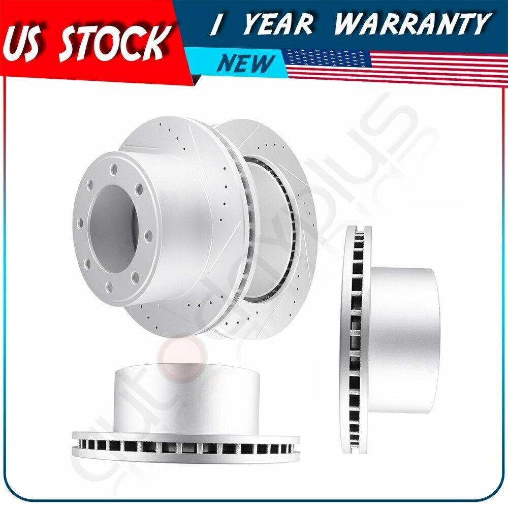 brake disc rotor Ford F250 2005 2007 2008-2012フロントとリアの4xブレーキディスクローター 4X Brake Discs Rotors For Ford F250 2005 2006 2007 2008 - 2012 Front and Rear【並行輸入品】