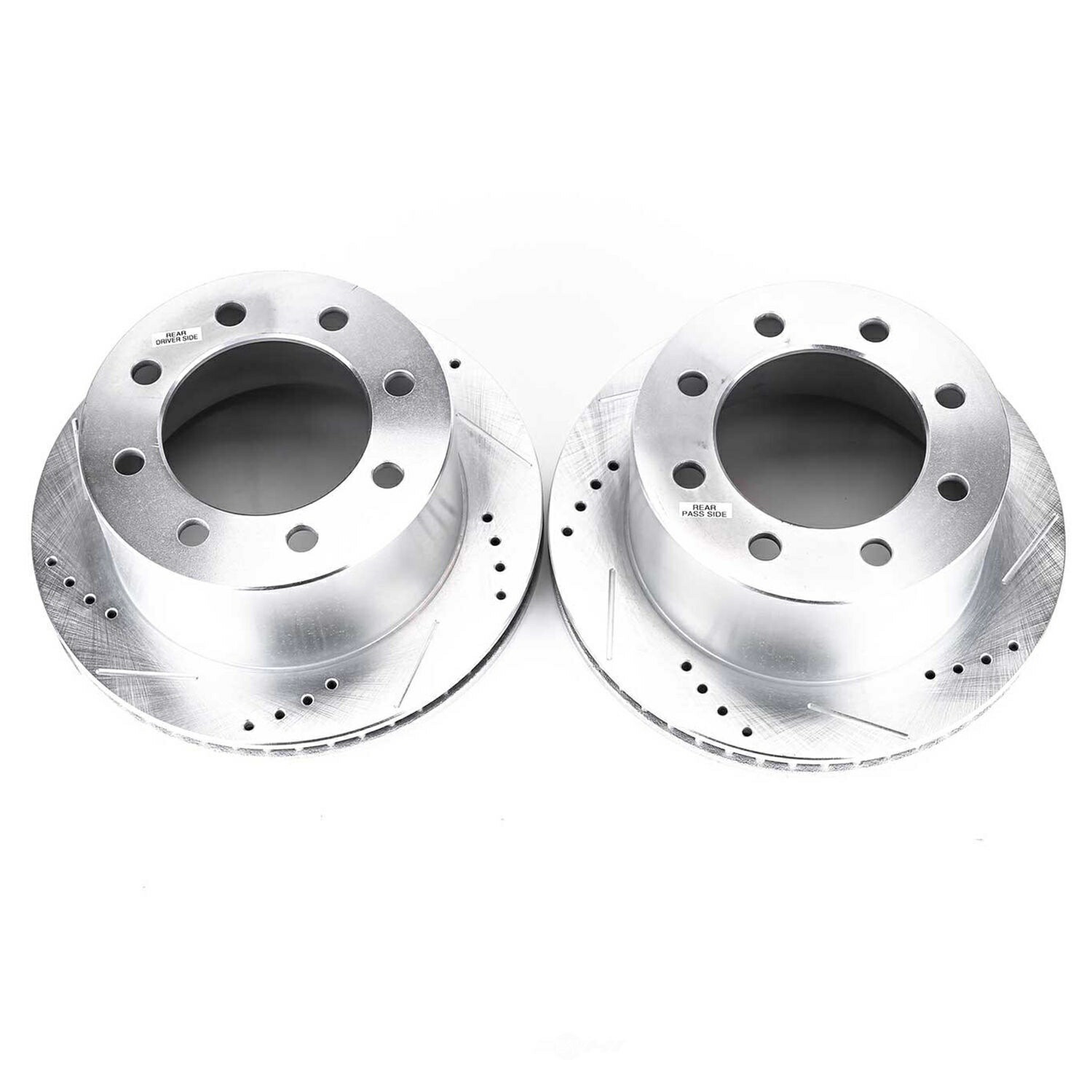 brake disc rotor ディスクブレーキローターセットドリルドリル、スロット、および亜鉛メッキブレーキローターペア後部 Disc Brake Rotor Set-Rear Drilled, Slotted and Zinc Plated Brake Rotor Pair Rear【並行輸入品】