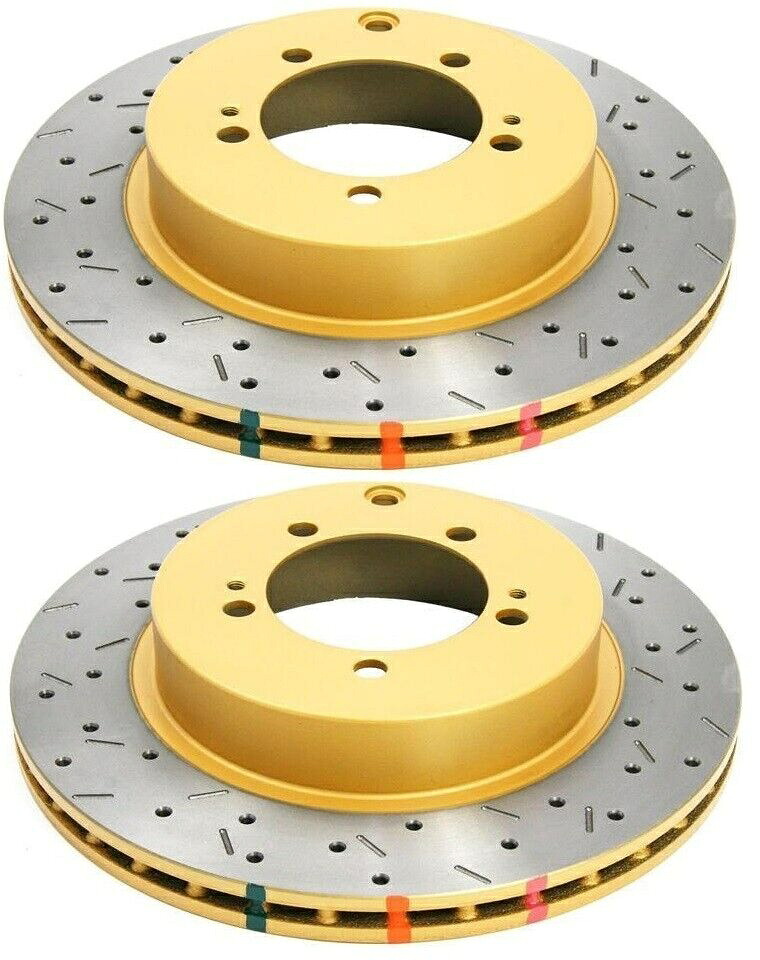 brake disc rotor DBAリアドリル＆スロット4000シリーズT3スロットローター向けEvolution 03-08（ペア） DBA Rear Drilled & Slotted 4000 Series T3 Slot Rotor for Evolution 03-08 (Pair)【並行輸入品】｜Us Custom Parts Shop USDM 89,480円