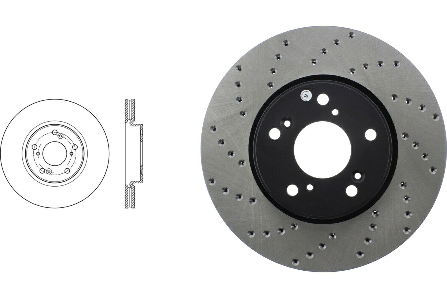 brake disc rotor 2013-2020 Honda Accord(44502)のフロントペアSTOPTECHディスクブレーキローター Front PAIR Stoptech Disc Brake Rotor for 2013-2020 Honda Accord (44502)【並行輸入品】