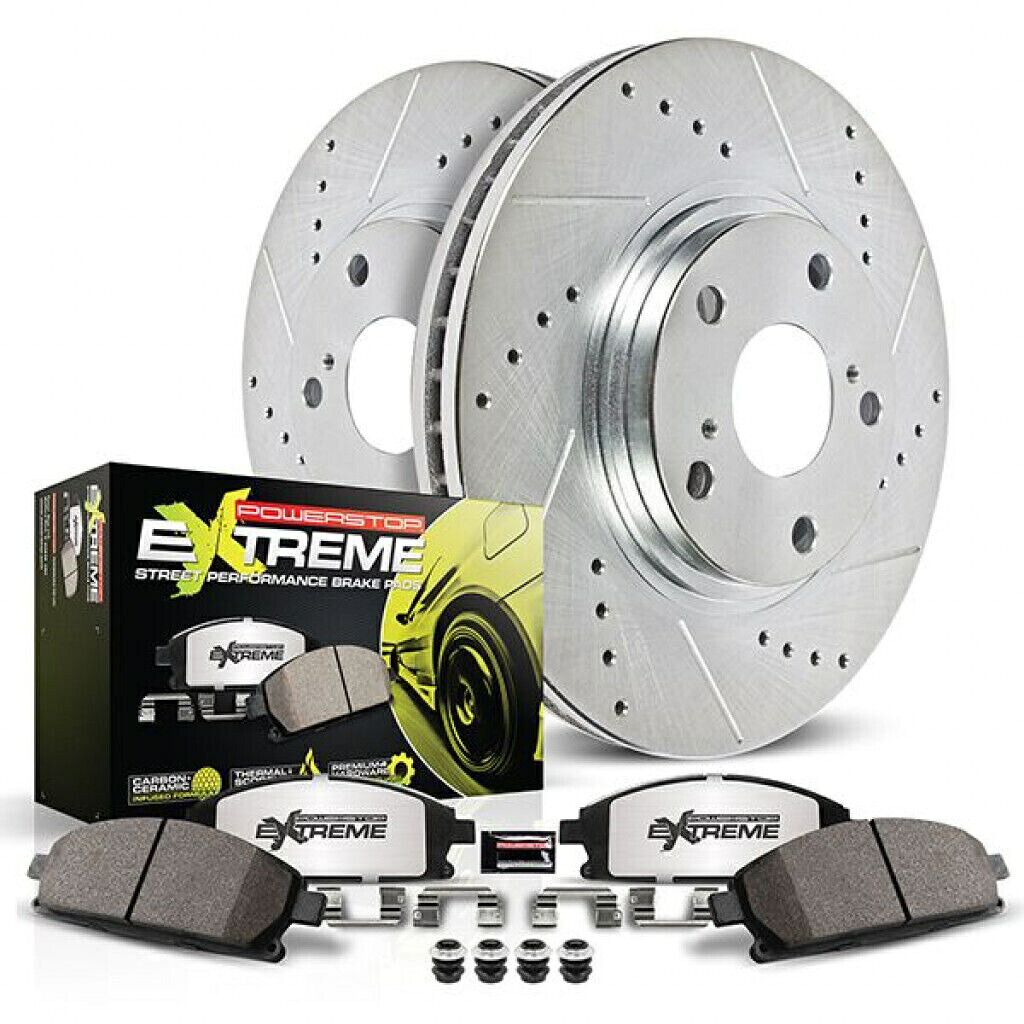 brake disc rotor ポンティアックG8 2008 2009リアZ26ストリートウォリアー用のパワーストップブレーキキット Power Stop Brake Kit For Pontiac G8 2008 2009 Rear Z26 Street Warrior【並行輸入品】｜Us Custom Parts Shop USDM