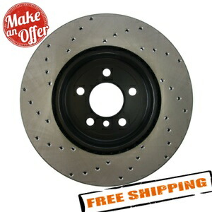 brake disc rotor 13-18 BMW 650iグランクーペ用の1ピースリアブレーキローターを停止しました StopTech Sport Drilled 1-Piece Rear Brake Rotor for 13-18 BMW 650i Gran Coupe【並行輸入品】