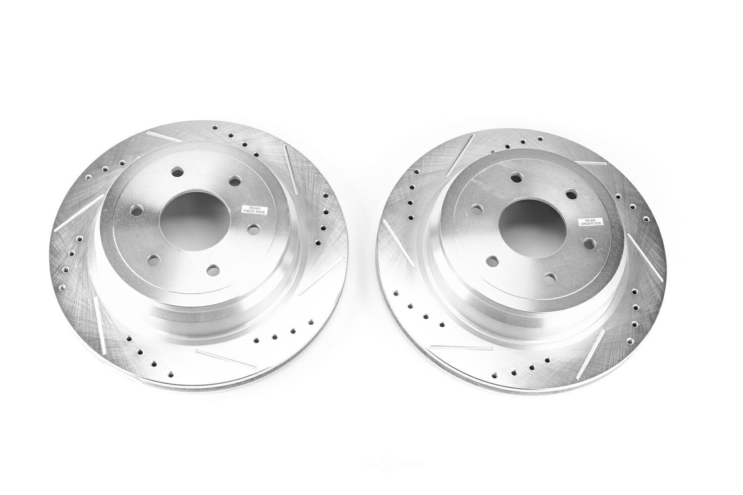 brake disc rotor ディスクブレーキローターセットドリルドリル、スロット、および亜鉛メッキブレーキローターペア後部 Disc Brake Rotor Set-Rear Drilled, Slotted and Zinc Plated Brake Rotor Pair Rear【並行輸入品】