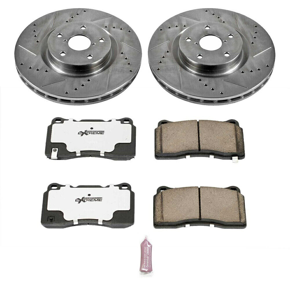 【楽天市場】brake disc rotor パワーストップパフォーマンスディスクブレーキパッドとローターキットK13126 DAC