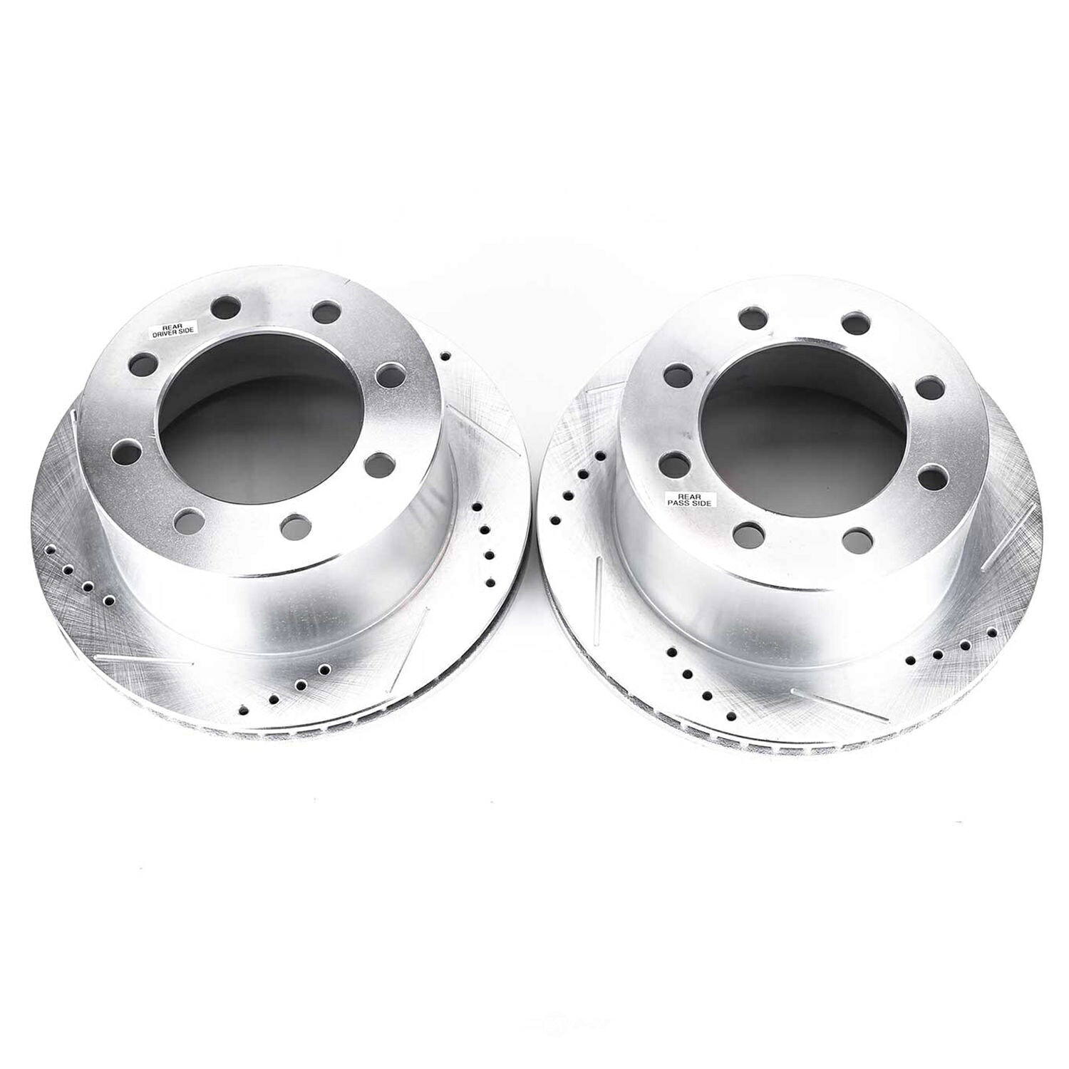 brake disc rotor ディスクブレーキローターセットドリルドリル、スロット、および亜鉛メッキブレーキローターペア後部 Disc Brake Rotor Set-Rear Drilled, Slotted and Zinc Plated Brake Rotor Pair Rear【並行輸入品】