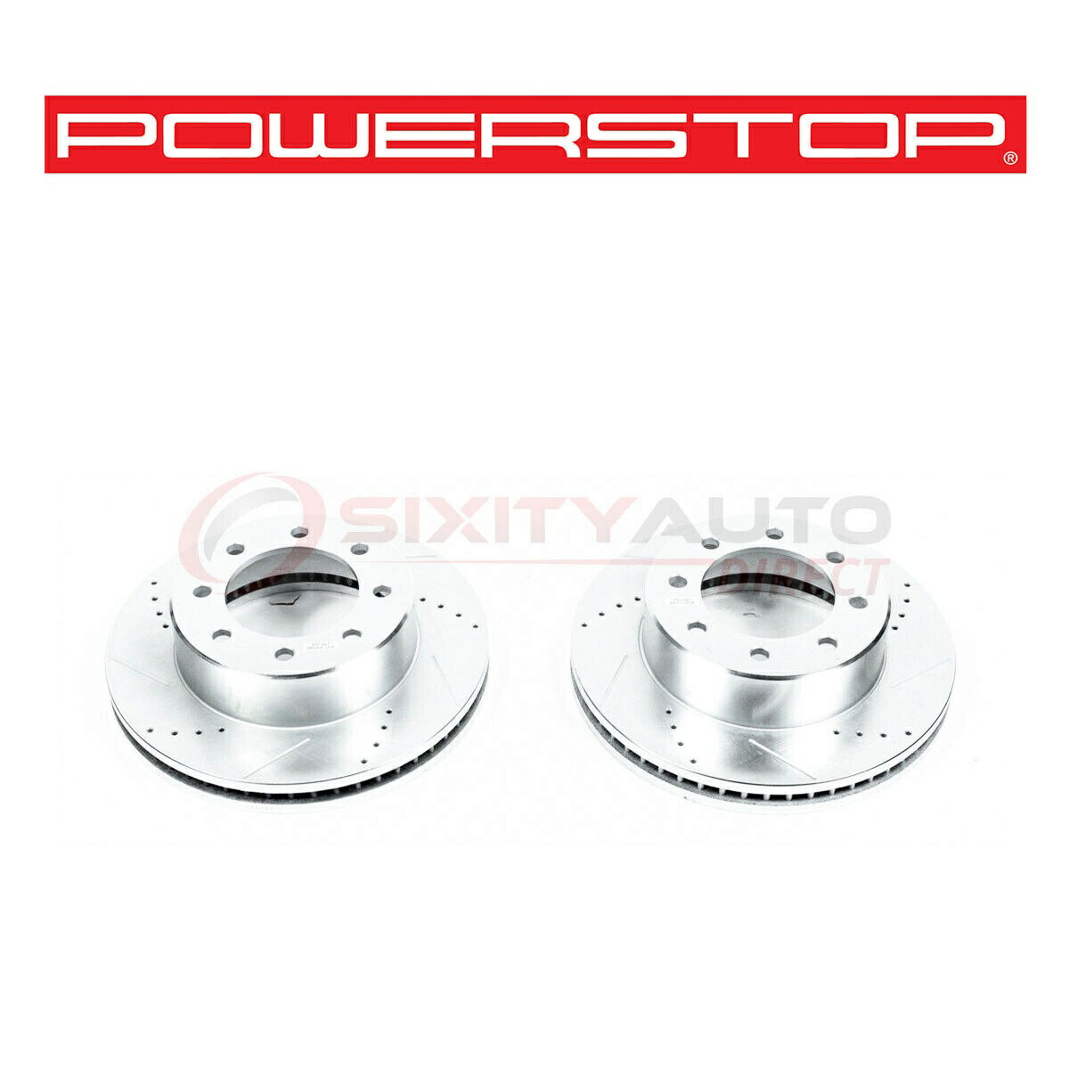 brake disc rotor 2009-2010 Dodge RAM 3500 XEのパワーストップドリルドディスクブレーキローター Power Stop Drilled Slotted Disc Brake Rotor for 2009-2010 Dodge Ram 3500 xe【並行輸入品】