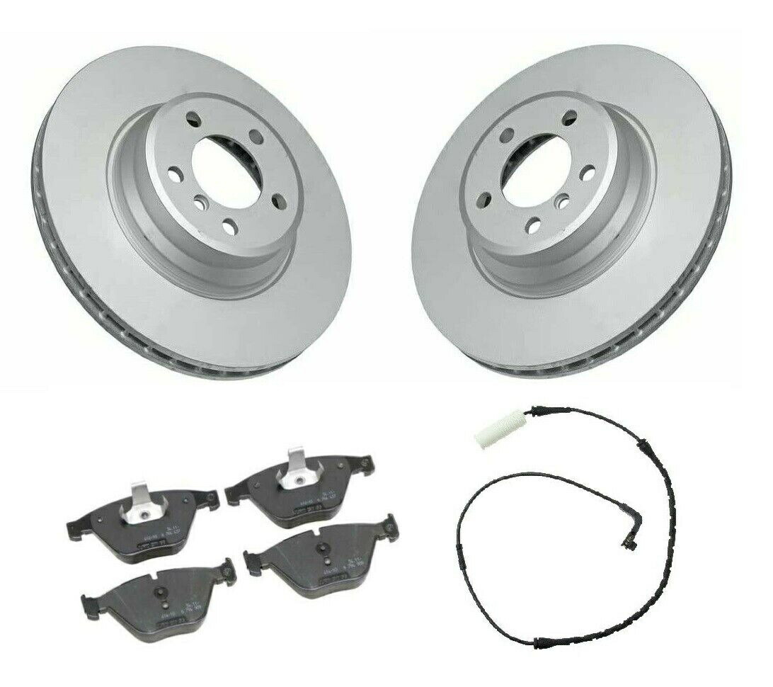 brake disc rotor 本物のフロントブレーキキットパッドセンサーBMW E65 E66 745I用のベントコートディスクローター Genuine Front Brake Kit Pads Sensor Vent Coat Disc Rotors for BMW E65 E66 745i【並行輸入品】