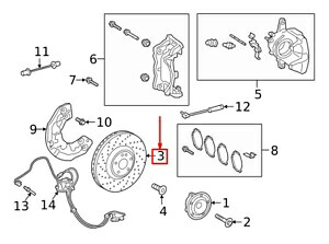 brake disc rotor 新しいメルセデスベンツG W463フロントブレーキディスクA4634210000 OEM NEW MERCEDES-BENZ G W463 FRONT BRAKE DISC A4634210000 OEM【並行輸入品】