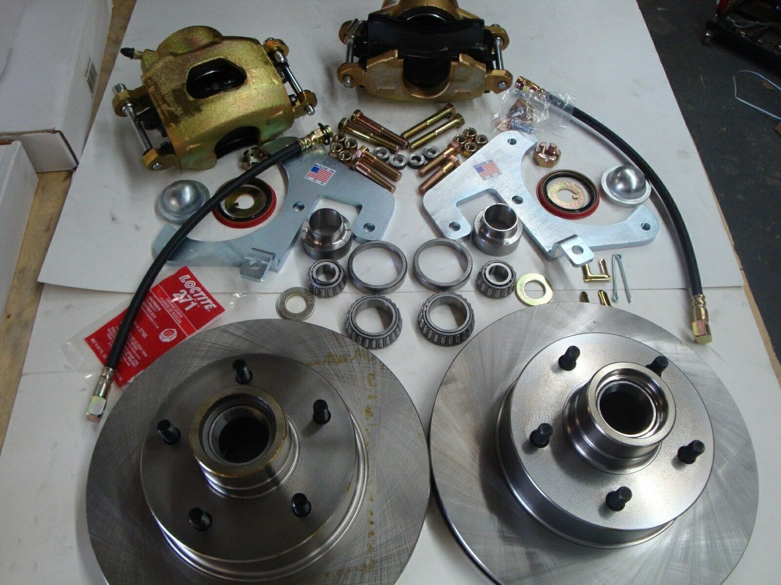 brake disc rotor 1953 1954 Chevy Belair/210フロントディスクブレーキ 1953 1954 CHEVY BELAIR/210 FRONT DISC BRAKES【並行輸入品】