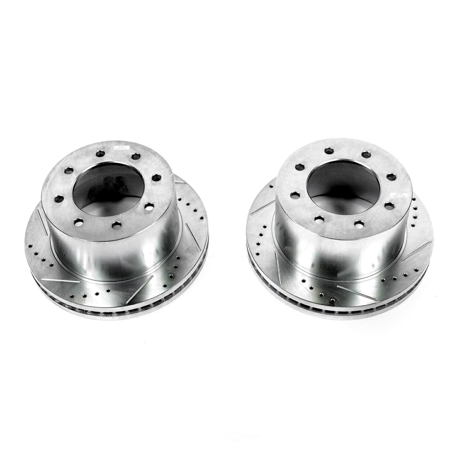 brake disc rotor ディスクブレーキローターセットドリルドリル、スロット、および亜鉛メッキブレーキローターペア後部 Disc Brake Rotor Set-Rear Drilled, Slotted and Zinc Plated Brake Rotor Pair Rear【並行輸入品】