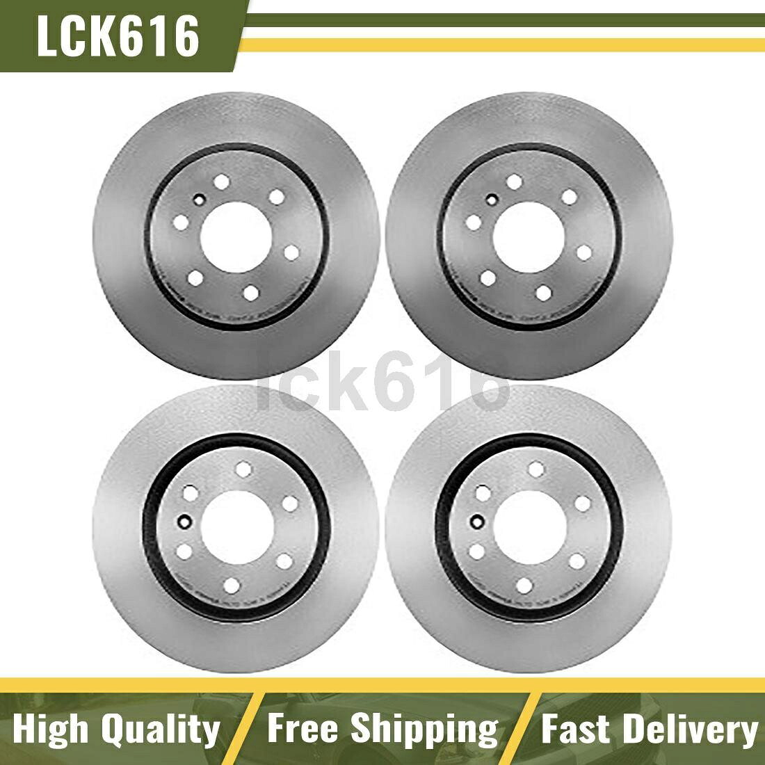 brake disc rotor 2006年から2008年のシボレーアップランダーのブレンボブレーキローターフロントリアキットセット4 Brembo Brake Rotors Front Rear Kit Set of 4 For 2006-2008 Chevrolet Uplander【並行輸入品】