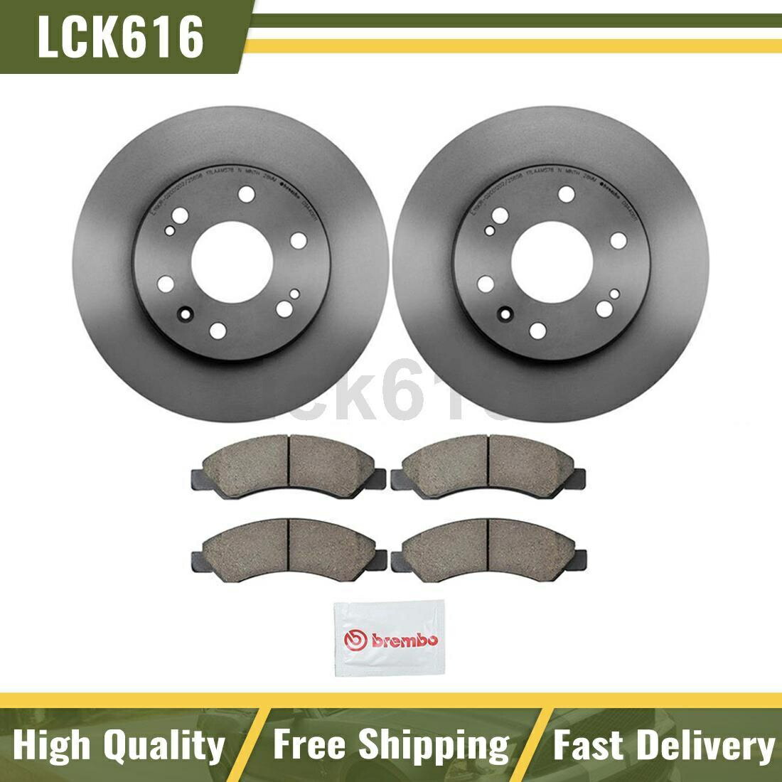 brake disc rotor 2008年から2008年のシボレー雪崩のフロントブレンボブレーキキットパッドとローター Front Brembo Brake Kit pads and rotors For 2008-2008 Chevrolet Avalanche【並行輸入品】 88,633円