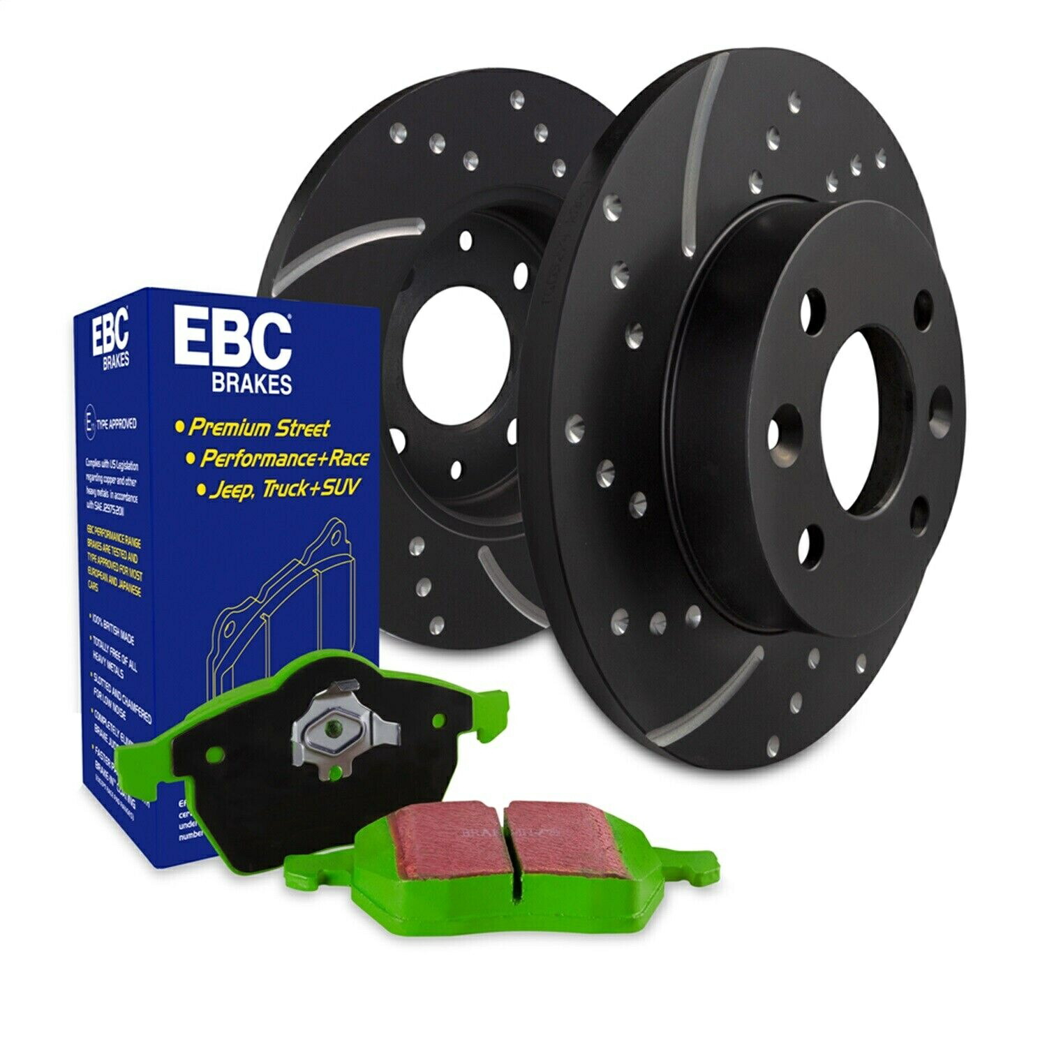 brake disc rotor EBCブレーキS10KF1461 S10キットGreenStuff 2000とGDローターは14-18 Q50 QX50に適合します EBC Brakes S10KF1461 S10 Kits Greenstuff 2000 and GD Rotors Fits 14-18 Q50 QX50【並行輸入品】