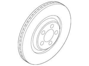 brake disc rotor 本物のジャガーローターC2P12622 Genuine Jaguar Rotor C2P12622【並行輸入品】