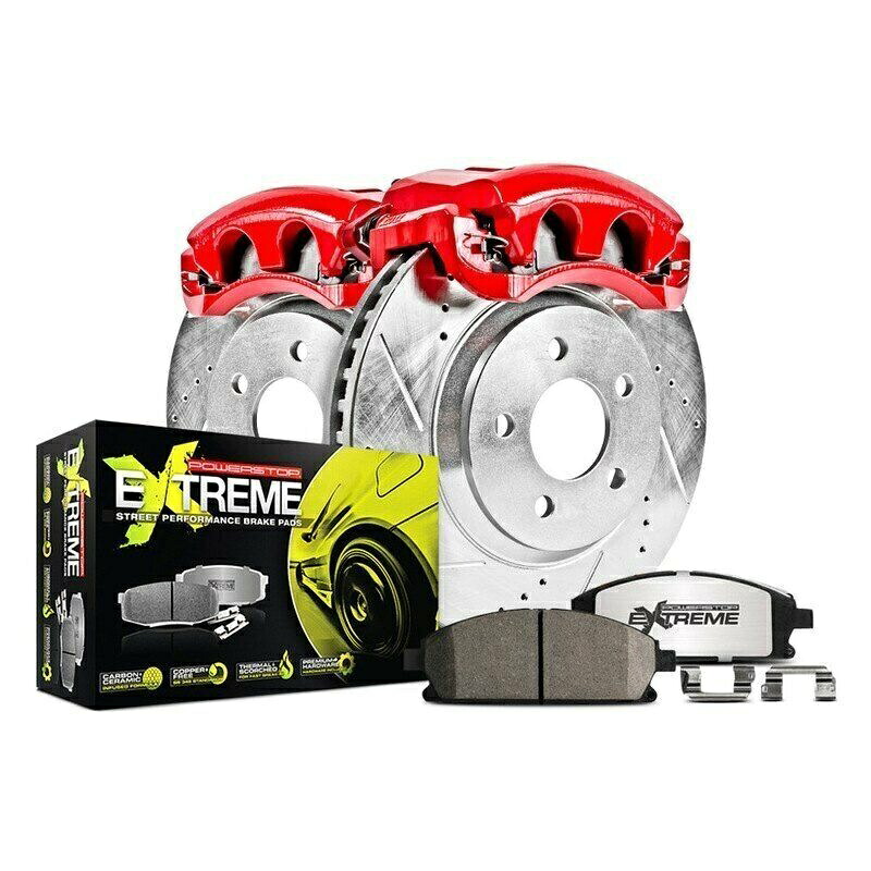 brake disc rotor リンカーンタウンカー03-11ブレーキキットパワーストップ1クリックストリートウォリアーZ26 For Lincoln Town Car 03-11 Brake Kit Power Stop 1-Click Street Warrior Z26【並行輸入品】|Us Custom Parts Shop USDM