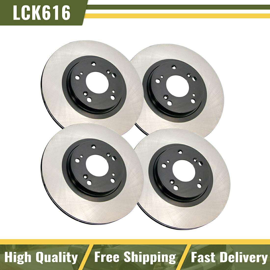 brake disc rotor 2010-2016シボレーequinoxの中心前およびリアプレミアムブレーキローター4PCS Centric Front&Rear Premium Brake Rotor 4PCS For 2010-2016 Chevrolet Equinox【並行輸入品】 90,387円