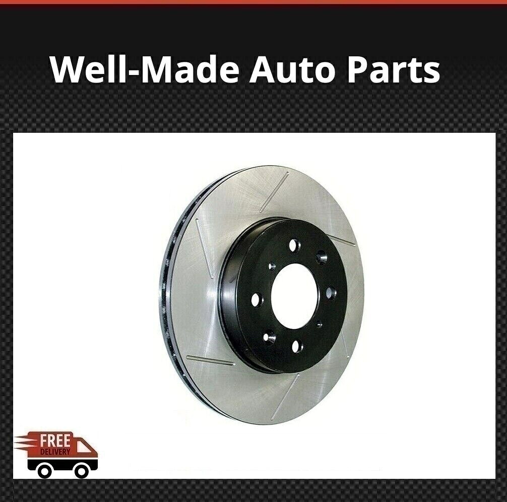 brake disc rotor STOPTECHスロットブレーキサイドフィット2015-2016スポーツフォードマスタングローターフロント左 StopTech Slotted Brake Side Fits 2015-2016 Sport Ford Mustang Rotor Front Left【並行輸入品】
