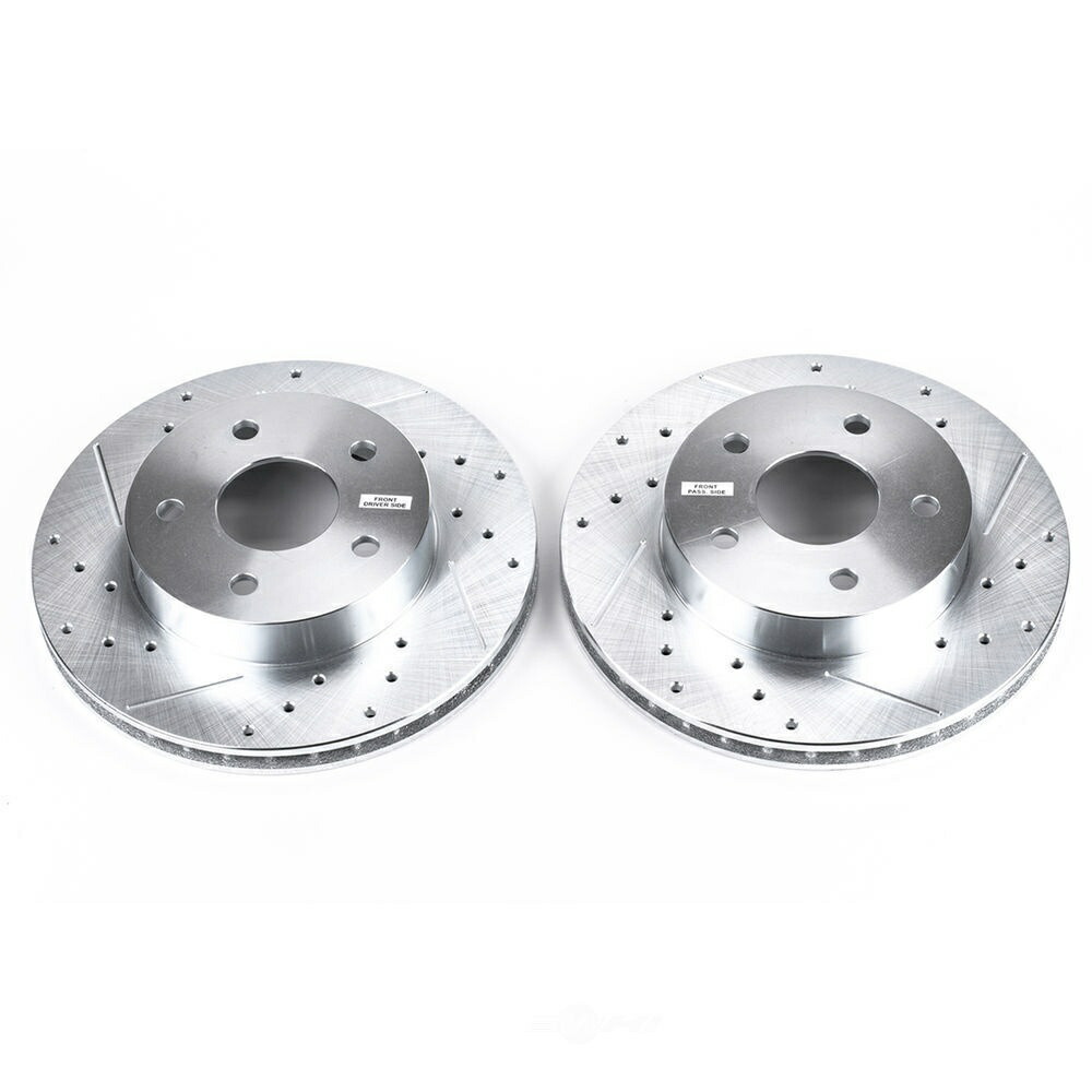 brake disc rotor ディスクブレーキローターセットフロントパワーストップAR8742XPRフィット99-04ジープグランドチェロキー Disc Brake Rotor Set Front Power Stop AR8742XPR fits 99-04 Jeep Grand Cherokee【並行輸入品】