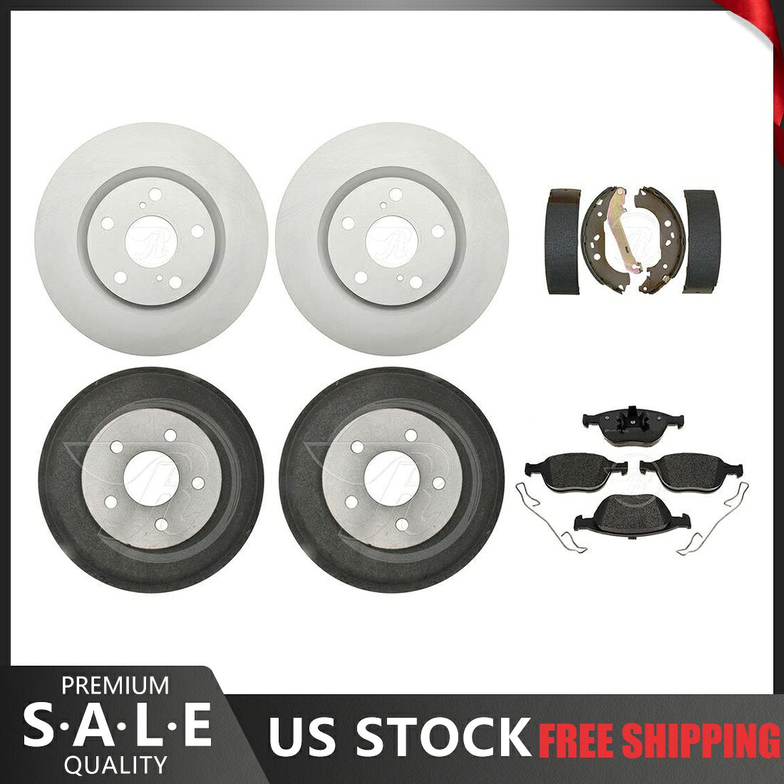 brake disc rotor 2010-2013 Ford Transit Connect Connect Coated Brake Rotorsセラミックパッドドラムシューズ Fits 2010-2013 Ford Transit Connect Coated Brake Rotors Ceramic Pads Drums Shoes【並行輸入品】｜Us Custom Parts Shop USDM