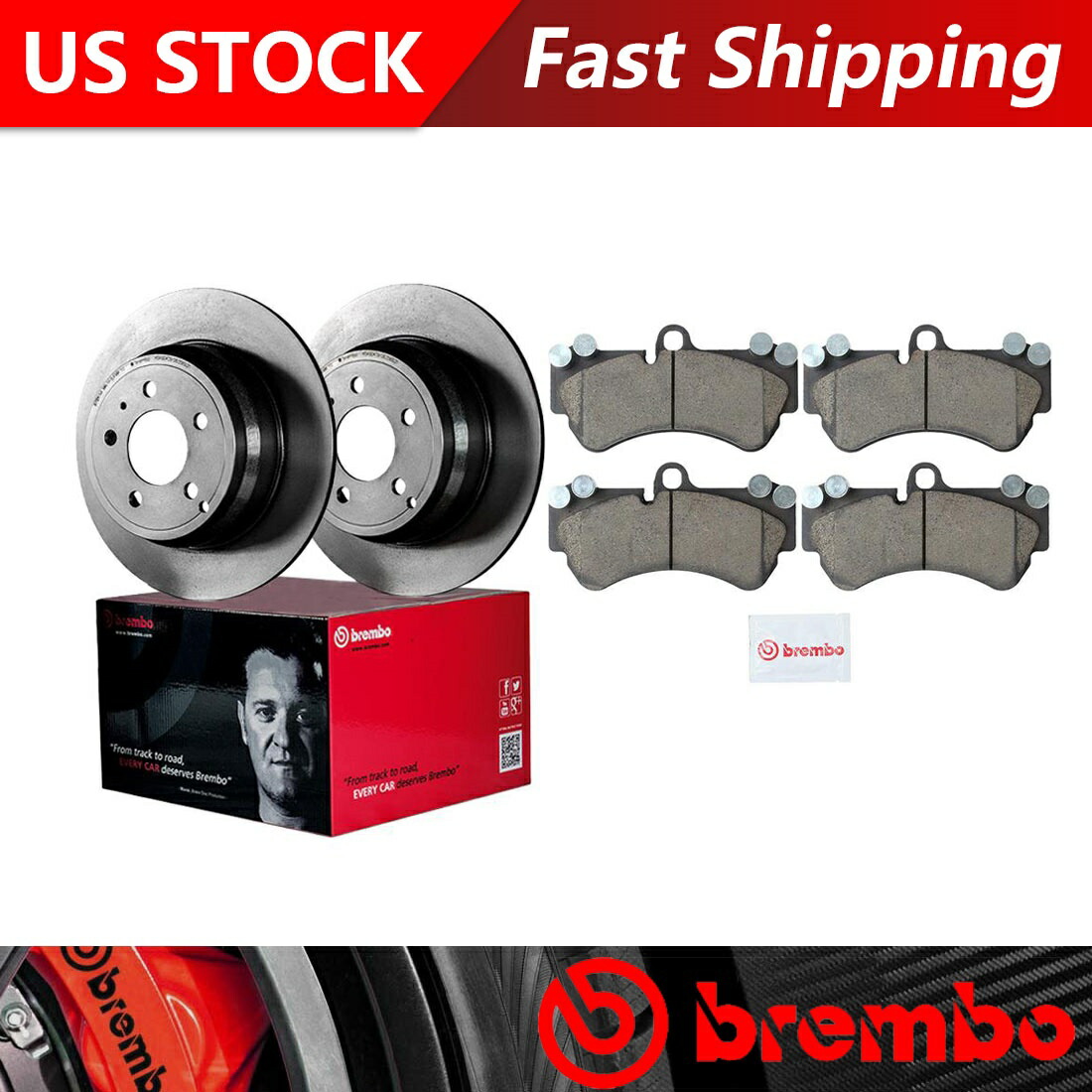 brake disc rotor 2005フォルクスワーゲントゥアレグフロントブレーキローターとセラミックブレーキパッド-Brembo OE Fits 2005 Volkswagen Touareg Front Brake Rotors & Ceramic Brake Pads - Brembo OE【並行輸入品】