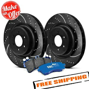 brake disc rotor EBC S6KF1027ステージ6トラックデイくぼみとスロット付きフロントブレーキキット EBC S6KF1027 Stage 6 Track Day Dimpled & Slotted Front Brake Kit【並行輸入品】｜Us Custom Parts Shop USDM