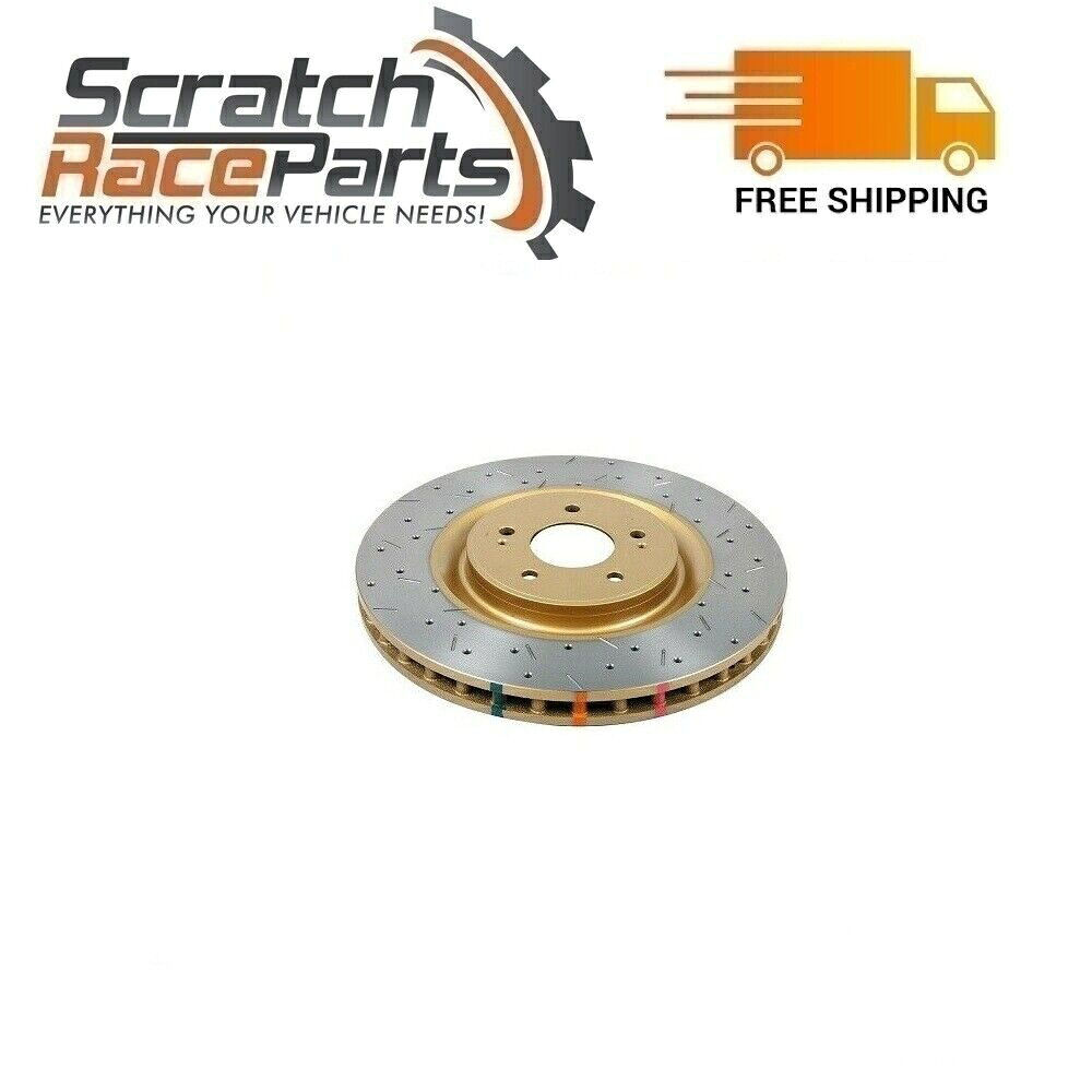 brake disc rotor DBAフロントフィットランサーEVO 08-11ドリル＆スロット4000シリーズローター DBA Front Fits Lancer EVO 08-11 Drilled & Slotted 4000 Series Rotor【並行輸入品】