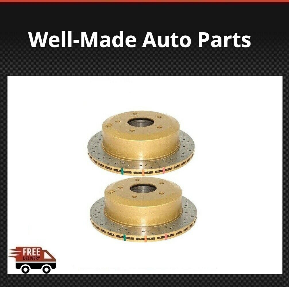 brake disc rotor 2005年のポンティアックGTO用のDBAリアスロット＆ドリル4000シリーズローター（ペア） DBA Rear Slotted & Drilled 4000 Series Rotor (Pair) For 2005 Pontiac GTO【並行輸入品】 89,480円