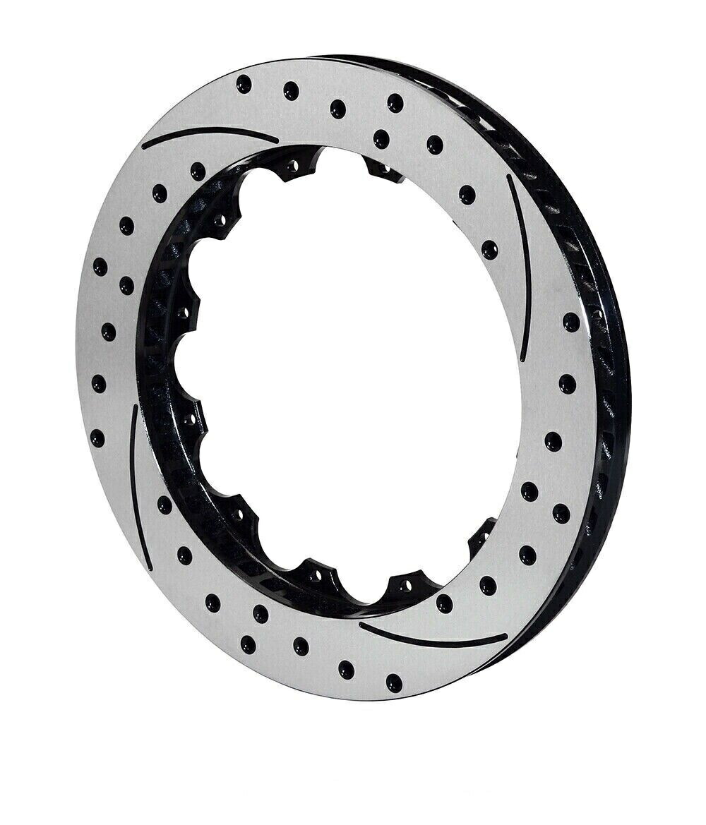 brake disc rotor ウィルウッド160-14636-BKローターGT曲線ベーンロータースペック-37鉄72 CV 12 X 8.75レフ Wilwood 160-14636-BK Rotor GT Curved Vane Rotor Spec-37 Iron 72 CV 12 x 8.75 Lef【並行輸入品】