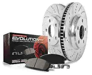 brake disc rotor パワーストップK5193フロントZ23エボリューション1ボルボS60/S80/V70用のクリックブレーキキット Power Stop K5193 Front Z23 Evolution 1-Click Brake Kit for Volvo S60/S80/V70【並行輸入品】