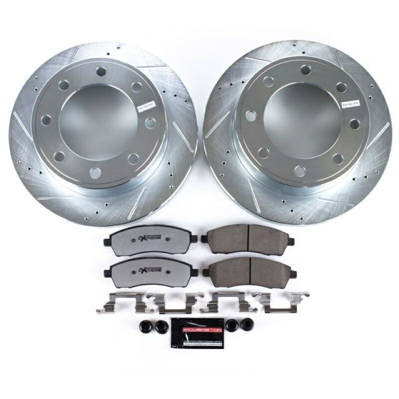 brake disc rotor パワーストップリアZ36トラック＆トウブレーキキット00-05フォードエクスカーション Power Stop Rear Z36 Truck & Tow Brake Kit For 00-05 Ford Excursion【並行輸入品】