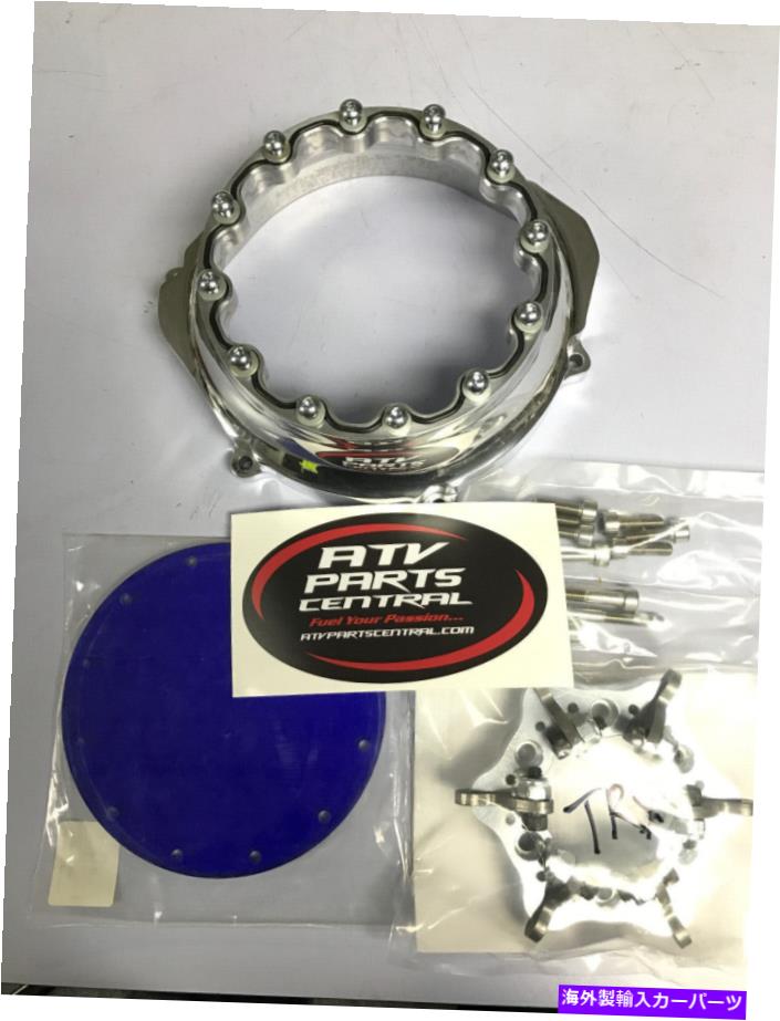 clutch kit ヤマハYFZ 450ダイレクトドライブロックアウトクラッチキットスーパープロ青色レンズ YAMAHA YFZ 450 DIRECT DRIVE LOCKOUT CLUTCH KIT SUPER PRO POLISHED WITH BLUE LENS【並行輸入品】