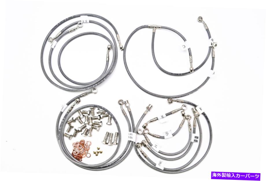 clutch kit カスタムホンダ2002-04 VTX 1800 C / Fガルファー前部ブレーキ /クラッチラインキット CUSTOM HONDA 2002-04 VTX 1800 C / F GALFER FRONT-REAR BRAKE / CLUTCH LINE KIT【並行輸入品】