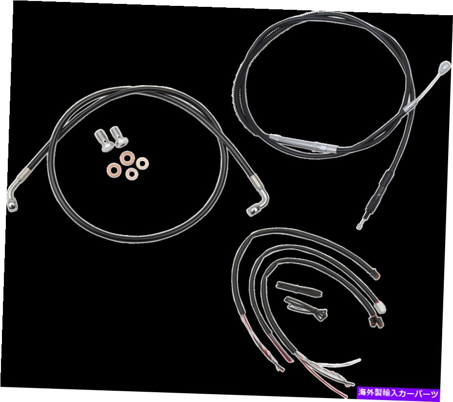 clutch kit La Choppersハンドルバーケーブル/ブレーキ＆クラッチライン/ワイヤーキットLA-8153KT2-19B LA Choppers Handlebar Cable/Brake & Clutch Line/Wire Kits LA-8153KT2-19B【並行輸入品】 74,597円