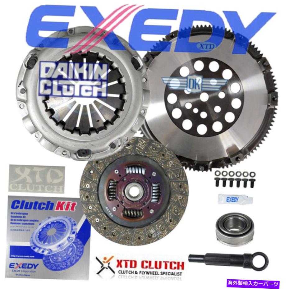 clutch kit Exedy Clutch＆XTD X-Lite Flywheel Kit 1993-1999 Eclipse GSX Talon Laser AWD EXEDY CLUTCH & XTD X-LITE FLYWHEEL KIT 1993-1999 ECLIPSE GSX TALON LASER AWD【並行輸入品】