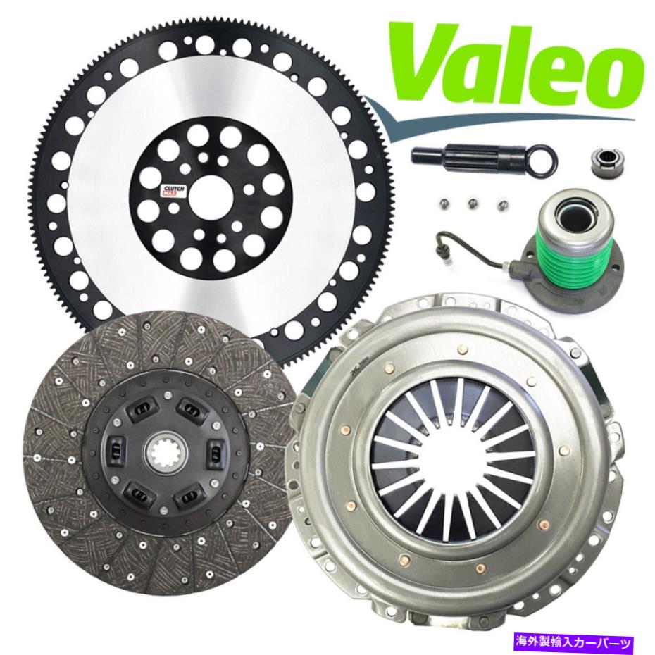 clutch kit Valeoステージ1クラッチスレーブキット＆レーシングフライホイールフィット05-10フォードマスタングGT 4.6L VALEO STAGE 1 CLUTCH SLAVE KIT & RACING FLYWHEEL fits 05-10 FORD MUSTANG GT 4.6L【並行輸入品】