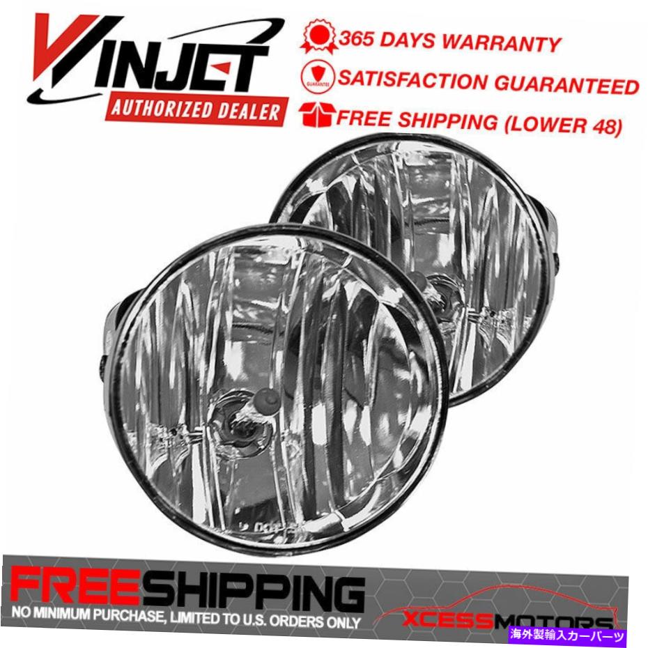 海外製 エアロパーツ Winjet 02-07 8 GMC Envoy OEフォグライトライトランプLH RHペア - クリア Fits Winjet 02-07 8 GMC Envoy OE Fog Lights Light Lamps LH RH Pair - Clear【並行輸入品】