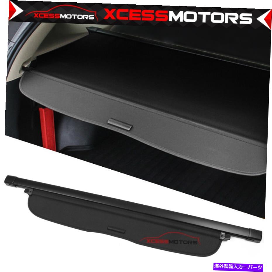 海外製 エアロパーツ 12-16ホンダCRV OEスタイル格納式ブラックリアカーゴセキュリティトランクカバー Fits 12-16 Honda CRV OE Style Retractable Black Rear Cargo Security Trunk Cover【並行輸入品】