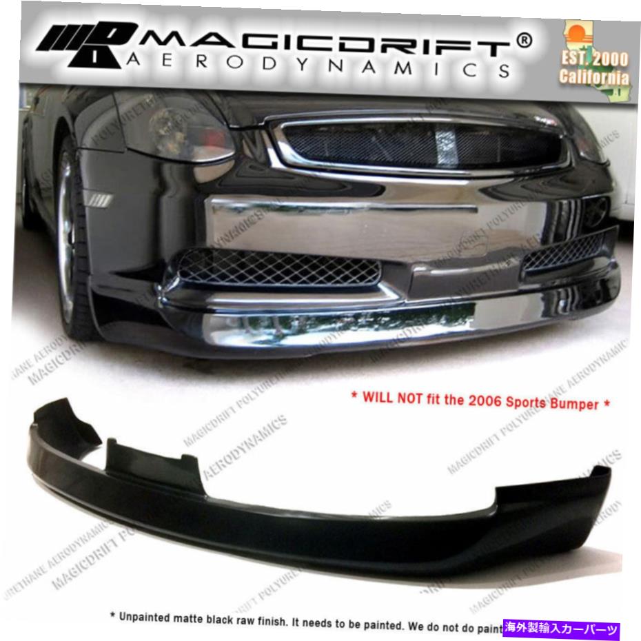 海外製 エアロパーツ 03-05インフィニティG35クーペイングスタイルフロントバンパーリップスポイラーポリウレタンPU For 03-05 Infiniti G35 COUPE ING Style Front Bumper Lip Spoiler POLY URETHANE PU【並行輸入品】