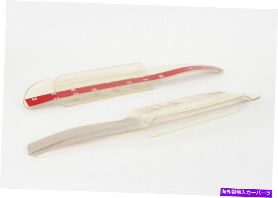 海外製 エアロパーツ クリアリアビューサイドミラーフレキシブルサンシェードレインバイザー渦発電機 Clear Rear View Side Mirror Flexible Sun Shade Rain Visor Vortex Generator【並行輸入品】