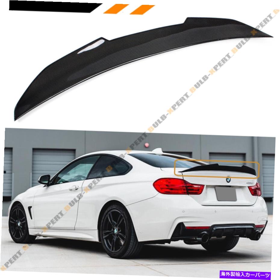 海外製 エアロパーツ 14-19 BMW F32 428 430 435i 2DRハイキックダックビルカーボンファイバートランクスポイラー FOR 14-19 BMW F32 428 430 435i 2DR HIGH KICK DUCKBILL CARBON FIBER TRUNK SPOILER【並行輸入品】