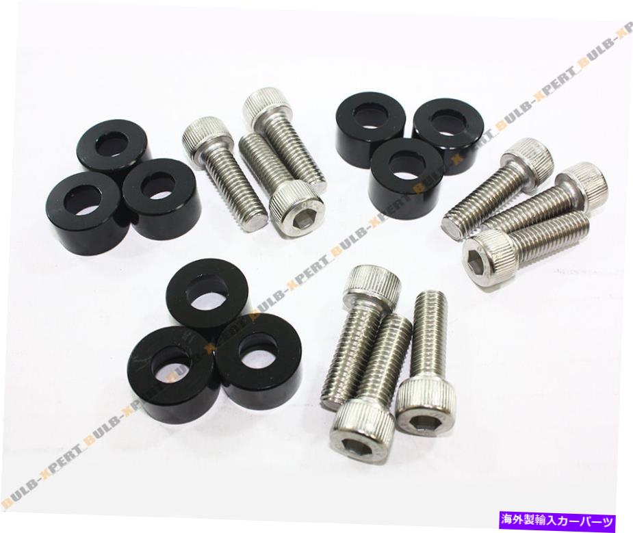 海外製 エアロパーツ ブラック9PC 8mmマニホールドカップワッシャーボルトドレスアップキットAcura Integra DC2 RSX BLACK 9PC 8MM MANIFOLD CUP WASHER BOLT DRESS UP KIT FOR ACURA INTEGRA DC2 RSX【並行輸入品】|Us Custom Parts Shop USDM
