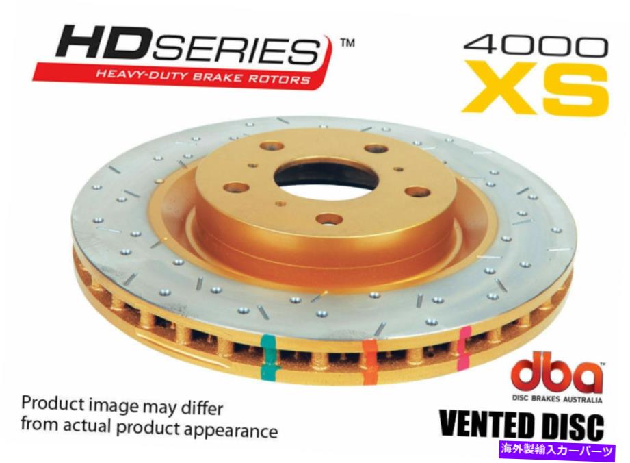 brake disc rotor 2x dba 4000 xs x-drill/slot kp fit jeep wrangler J8 f blk hatペア 2x DBA 4000 XS X-Drill/Slot KP FIT Jeep Wrangler J8 F BLK Hat PAIR【並行輸入品】