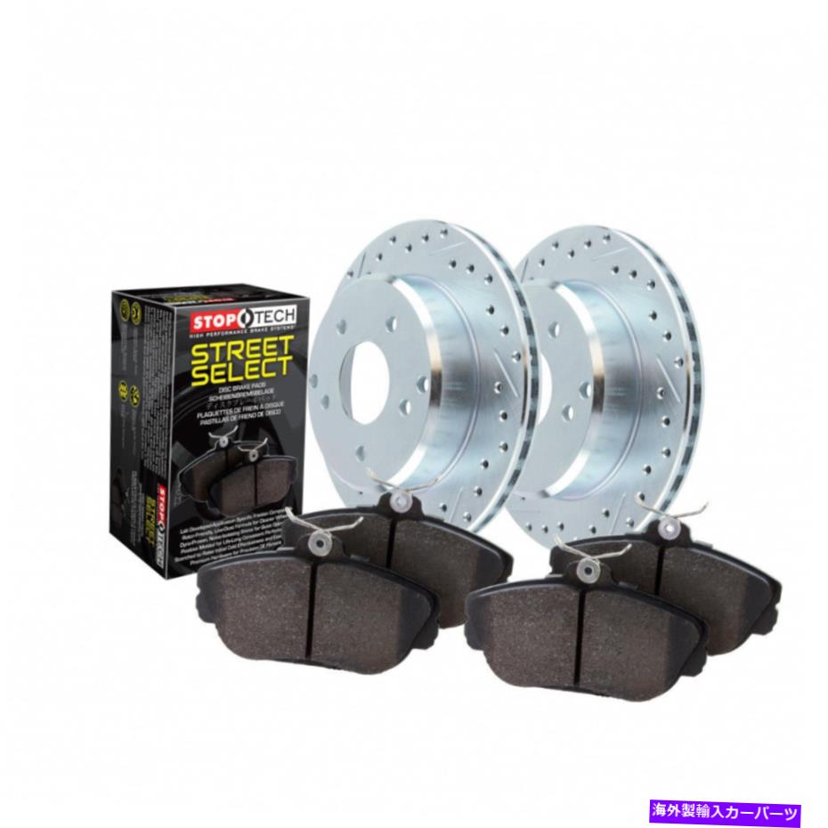 brake disc rotor フォードF-250スーパーデューティ1999-2004リアブレーキローター&ブレーキパッドのストップテック StopTech For Ford F-250 Super Duty 1999-2004 Rear Brake Rotor & Brake Pads【並行輸入品】
