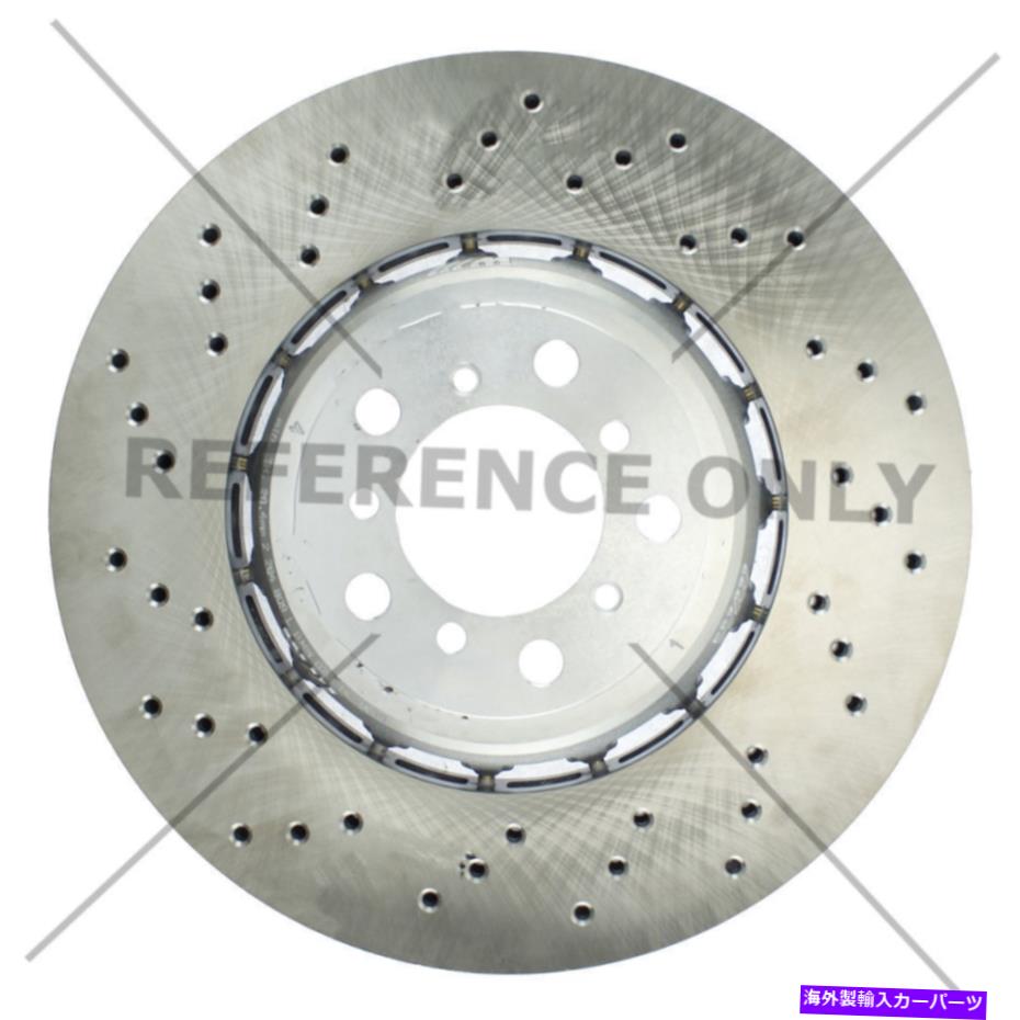brake disc rotor ディスクブレーキロータープレミアムOEスタイルクロスドリルフロント左中心128.34164 Disc Brake Rotor-Premium OE Style Cross-Drilled Front Left Centric 128.34164【並行輸入品】