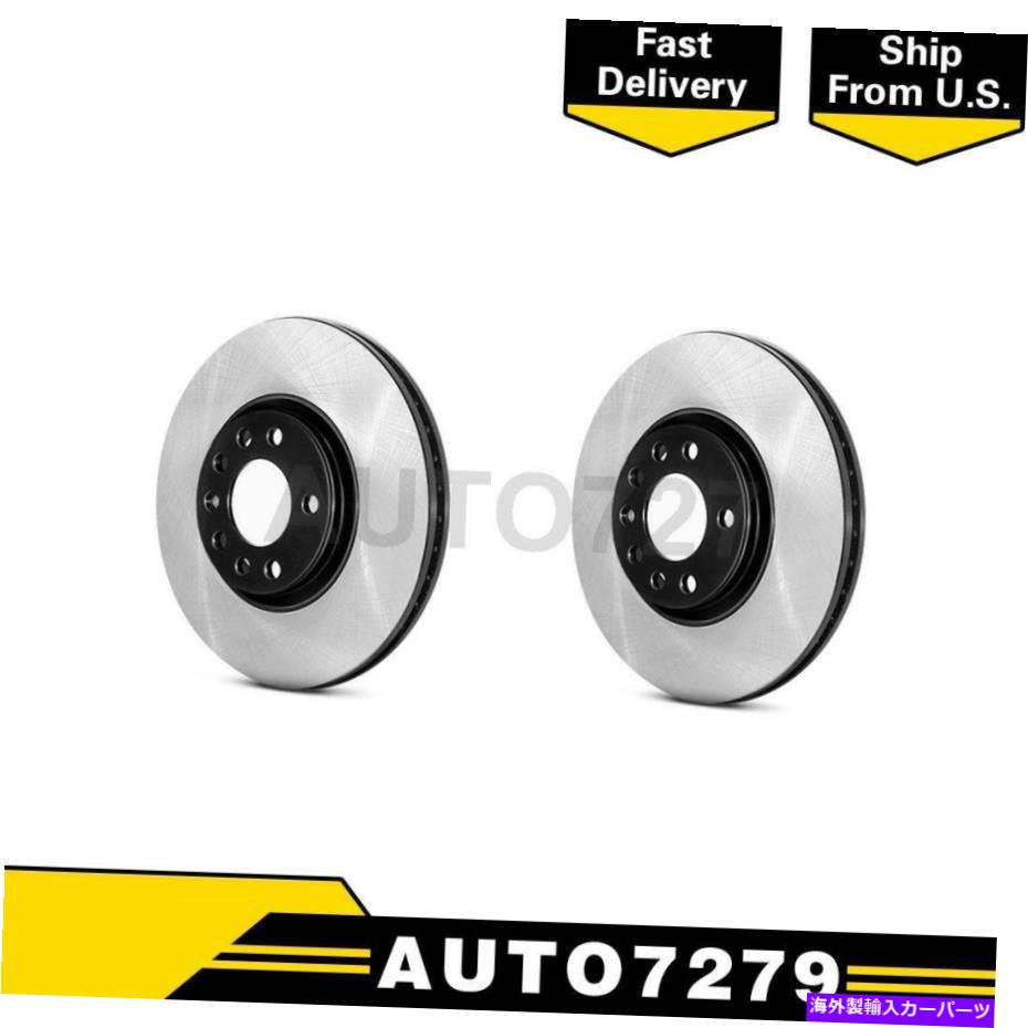 brake disc rotor 中心部のフロント2PCSディスクブレーキローターフォードエクスカーション2003-2005 Centric Parts Front 2PCS Disc Brake Rotor For Ford Excursion 2003-2005【並行輸入品】