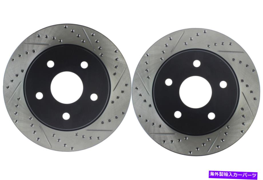 brake disc rotor 2002-2010 Dodge Ram 1500（43832）のフロントペアSTOPTECHディスクブレーキローター Front PAIR Stoptech Disc Brake Rotor for 2002-2010 Dodge Ram 1500 (43832)【並行輸入品】