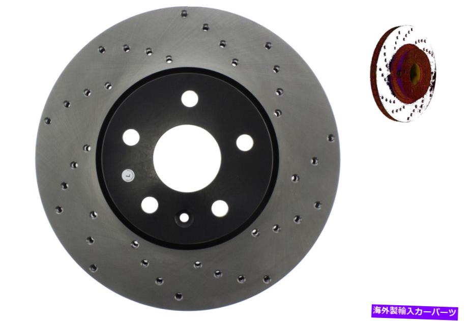 brake disc rotor 2011年Saab 9-5（46687）のフロントペアSTOPTECHディスクブレーキローター Front PAIR Stoptech Disc Brake Rotor for 2011 Saab 9-5 (46687)【並行輸入品】