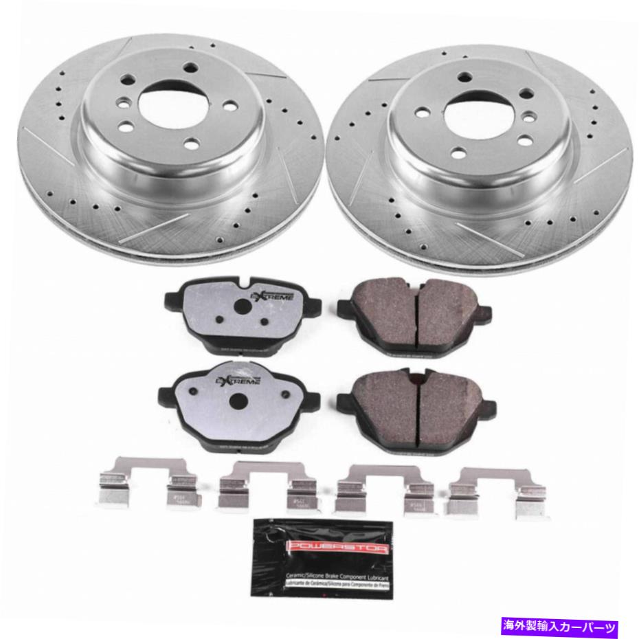 brake disc rotor BMW 535D XDRIVE 2014 2015 2016リアZ26ストリートウォリアー用のパワーストップブレーキキット Power Stop Brake Kit For BMW 535d xDrive 2014 2015 2016 Rear Z26 Street Warrior【並行輸入品】｜Us Custom Parts Shop USDM