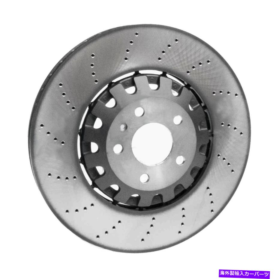 brake disc rotor SHWパフォーマンスフロント375mm掘削ブレーキディスクローターアウディRS5スポーツバック SHW Performance Front 375mm Drilled Brake Disc Rotor for Audi RS5 Sportback【並行輸入品】